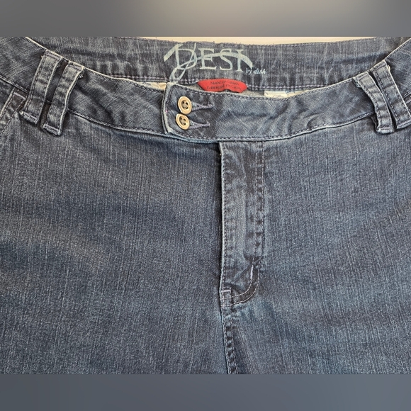 Desi Slouchy Straight Leg Womens Jeans 30 Waist/ 33 Leg - Picture 5 of 12